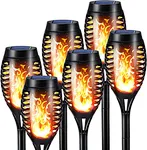 Solar Garden Flame Light